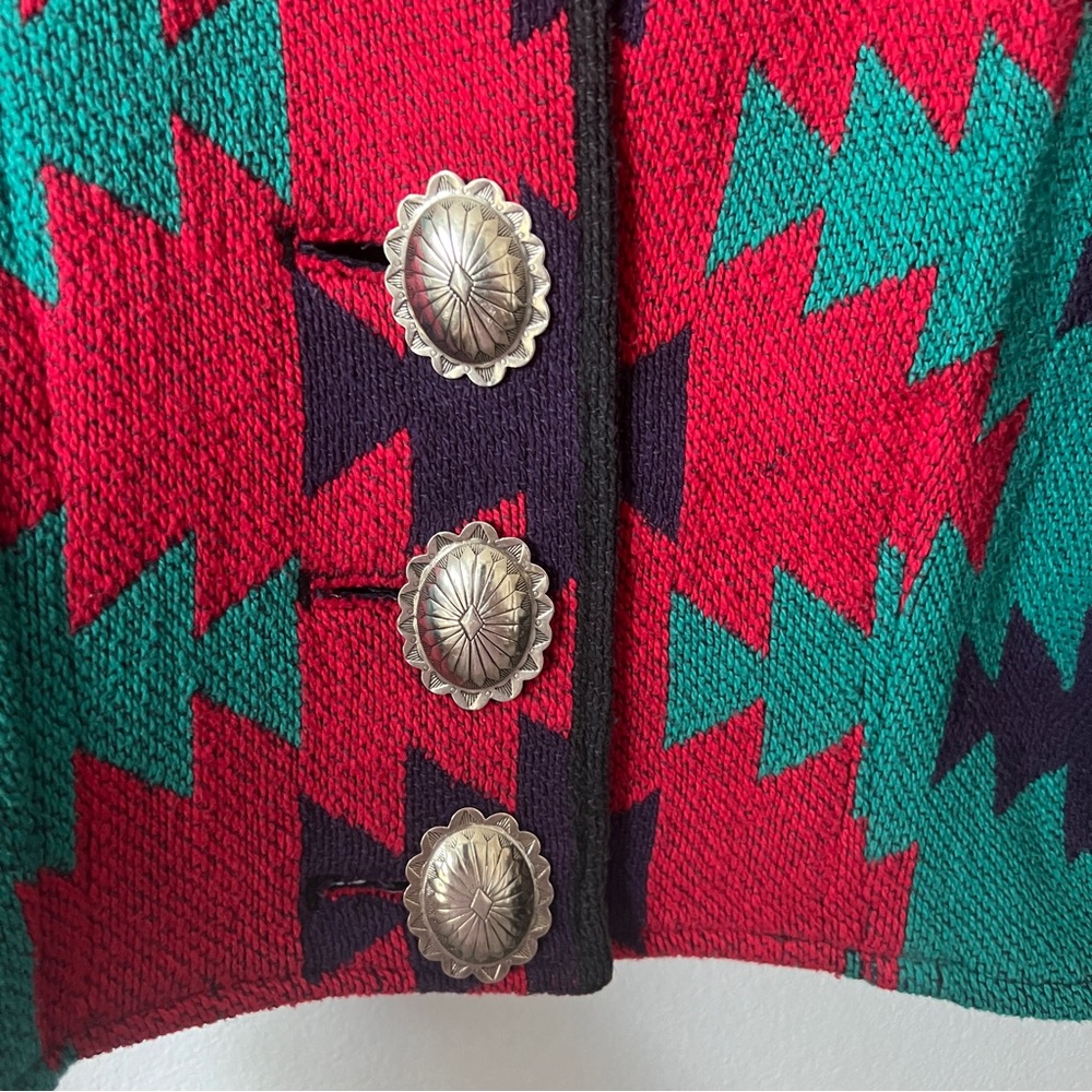 Vintage Silverado Southwestern Bolero Jacket - Picture 3 of 4